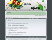 Tablet Screenshot of forums.pokemonfan.net